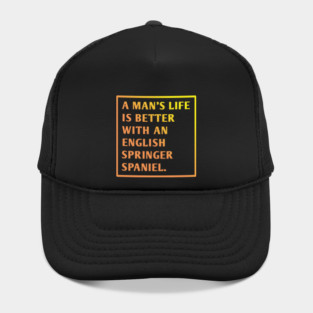 English Springer spaniel Hat