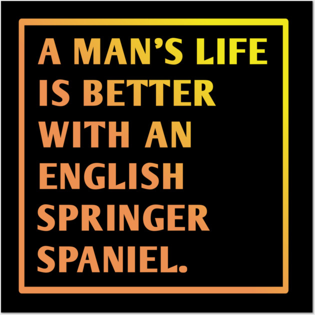 English Springer spaniel Wall Art by BlackMeme94