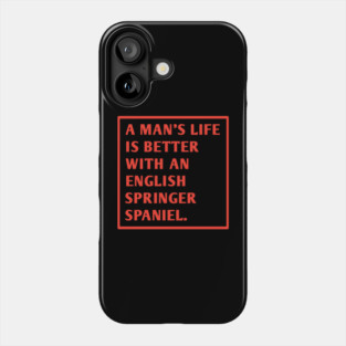 English Springer spaniel Phone Case