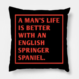 English Springer spaniel Pillow
