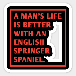 English Springer spaniel Sticker