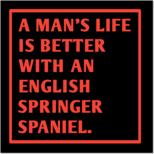 English Springer spaniel Posters and Art