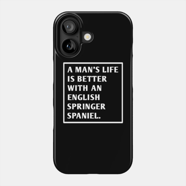 English Springer spaniel Phone Case by BlackMeme94