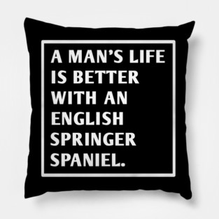 English Springer spaniel Pillow