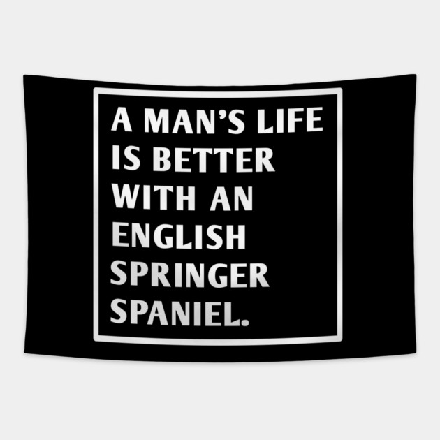 English Springer spaniel Tapestry by BlackMeme94