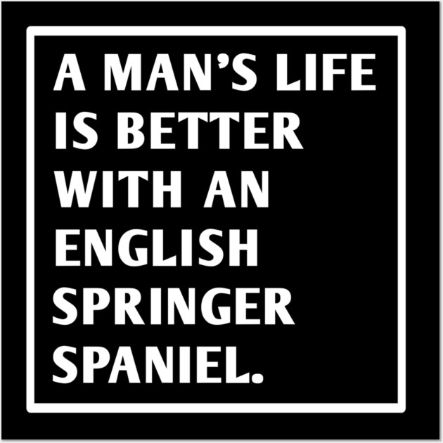 English Springer spaniel Wall Art by BlackMeme94