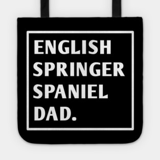 English Springer spaniel Tote