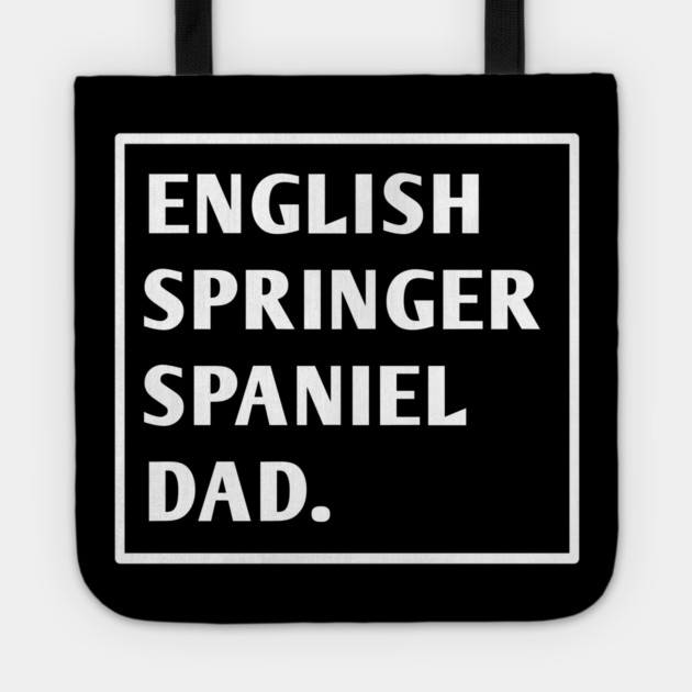 English Springer spaniel Tote by BlackMeme94