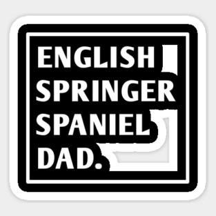 English Springer spaniel Sticker