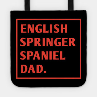 English Springer spaniel Tote