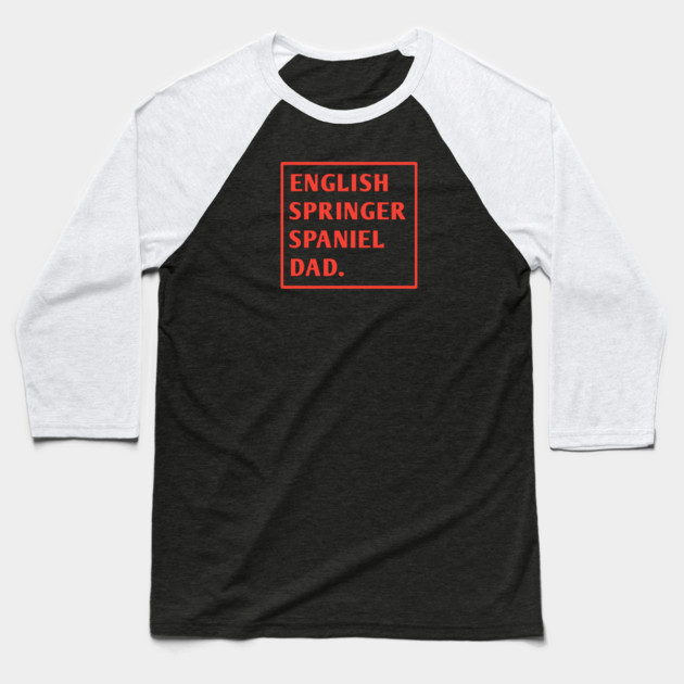 English Springer spaniel Baseball T-Shirt by BlackMeme94