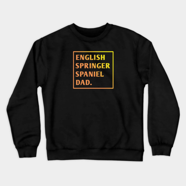 English Springer spaniel Crewneck Sweatshirt by BlackMeme94