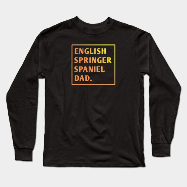 English Springer spaniel Long Sleeve T-Shirt by BlackMeme94