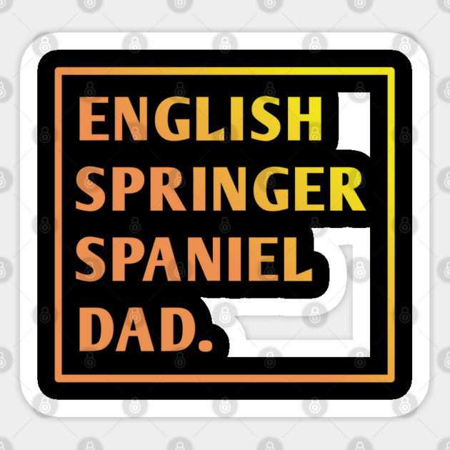 English Springer spaniel Sticker by BlackMeme94