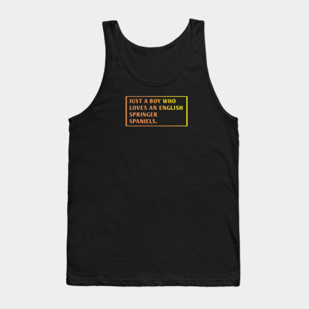 English Springer spaniel Tank Top by BlackMeme94