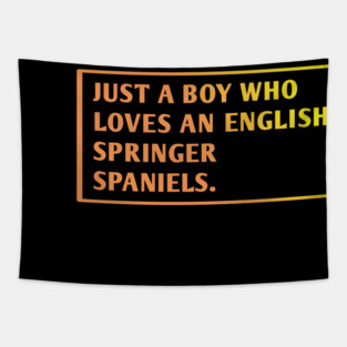 English Springer spaniel Tapestry