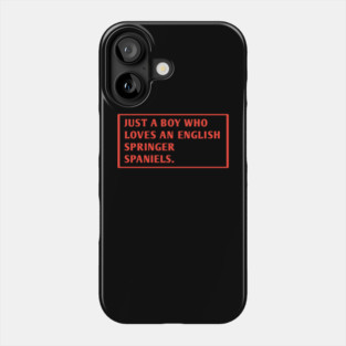 English Springer spaniel Phone Case