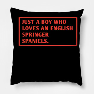 English Springer spaniel Pillow