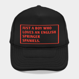English Springer spaniel Hat