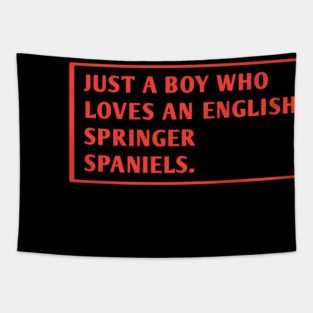 English Springer spaniel Tapestry