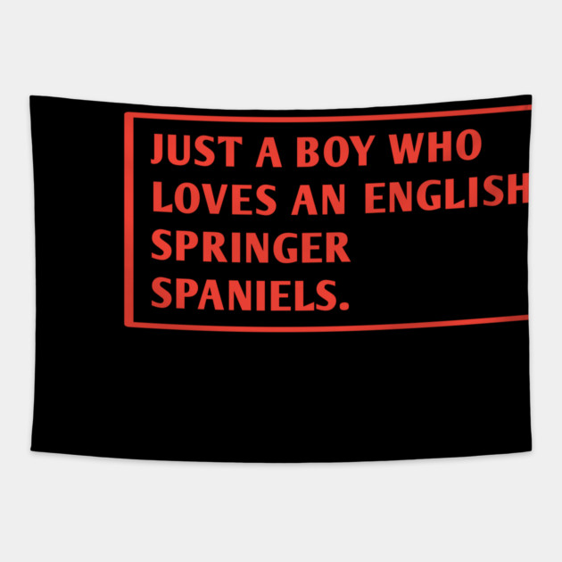 English Springer spaniel Tapestry by BlackMeme94