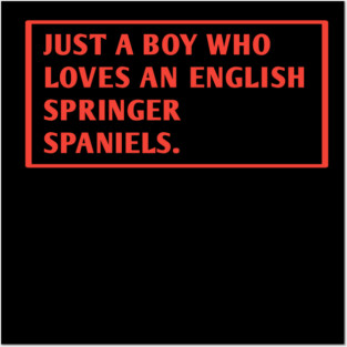 English Springer spaniel Posters and Art