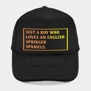 English Springer spaniel Hat