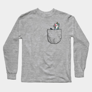 Hidden Dad Pocket! Long Sleeve T-Shirt