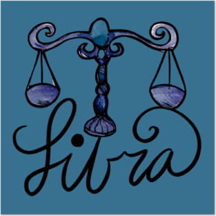 Libra Posters and Art