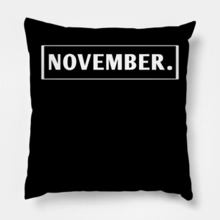 November Pillow