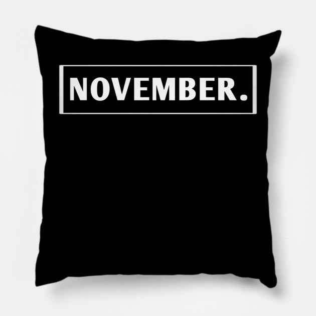 November Pillow by BlackMeme94