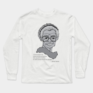 CIVIL RIGHTS LEADER Long Sleeve T-Shirt