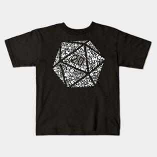 Mosaic D20 Kids T-Shirt