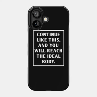 Gym Motivation Phone Case