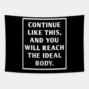 Gym Motivation Tapestry