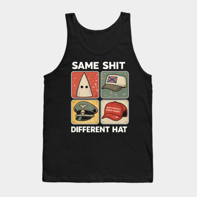 Anti-Trump Tank Top by BlackMeme94