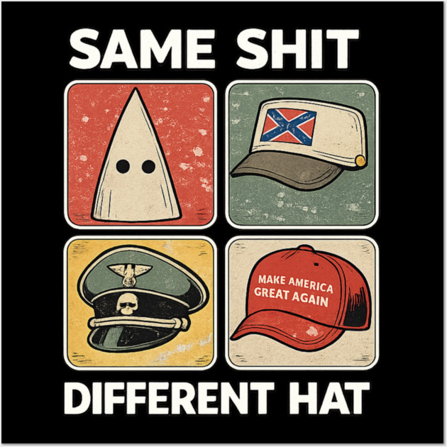 Anti-Trump Wall Art by BlackMeme94