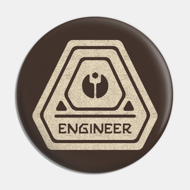 Galactic Engineer Pin by Heyday Threads