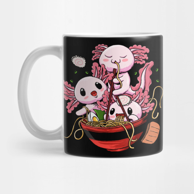 Ramen Axolotl by GoshWow®