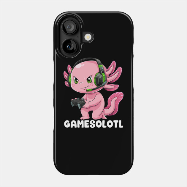 Gamer Axolotl Phone Case by GoshWow®