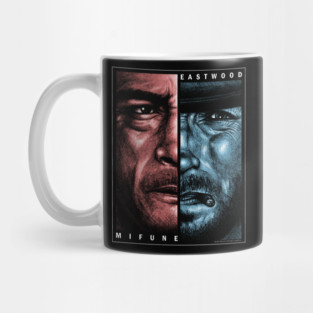 Mifune / Eastwood, Yojimbo, A fistful of dollars Mug