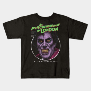 An American werewolf In London, Beware the moon, Cult Classic Kids T-Shirt