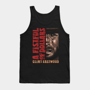 A Fistful Of Dollars, Sergio Leone, Clint Eastwood Tank Top