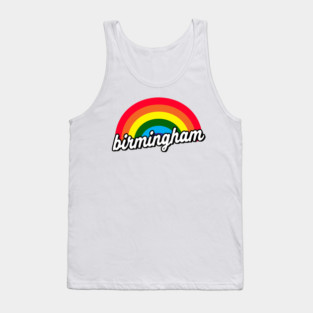 Birmingham Gay Pride Rainbow Tank Top