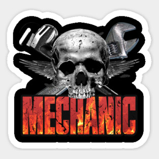 Mechanic Sticker