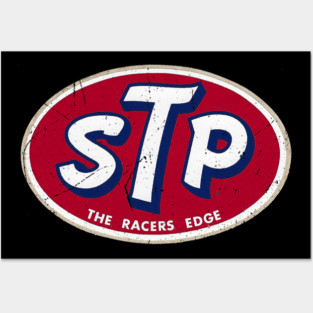 Distressed STP Vintage Style Posters and Art