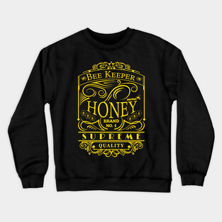 Beekeeper T-Shirt Beekeeping Honey Gift Crewneck Sweatshirt