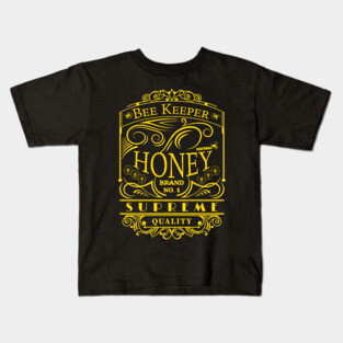 Beekeeper T-Shirt Beekeeping Honey Gift Kids T-Shirt