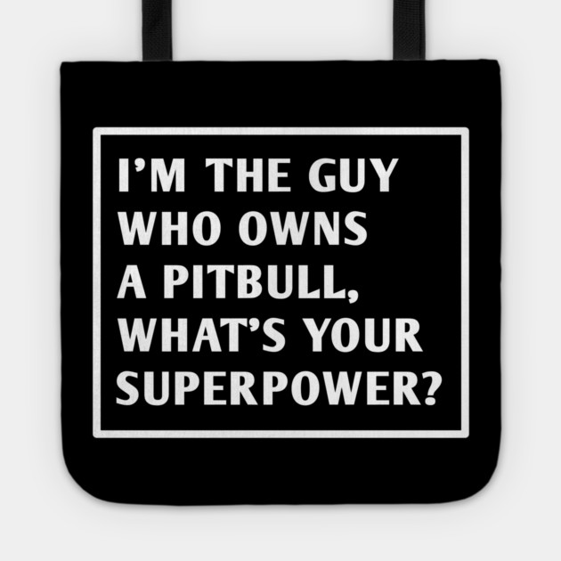 Pitbull Lover Tote by BlackMeme94