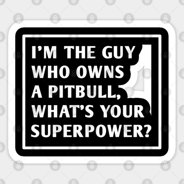 Pitbull Lover Sticker by BlackMeme94